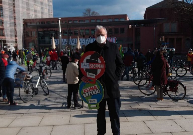 Globaler Klimastreik – Fahrrad-Demo in Aschaffenburg mit FFF