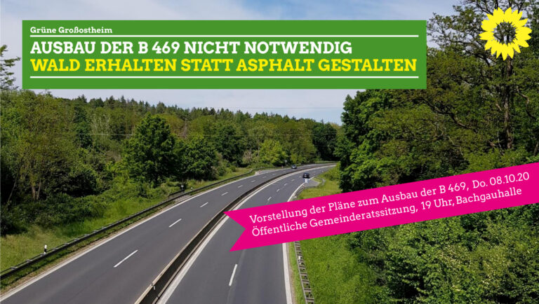 Wald erhalten statt Asphalt gestalten