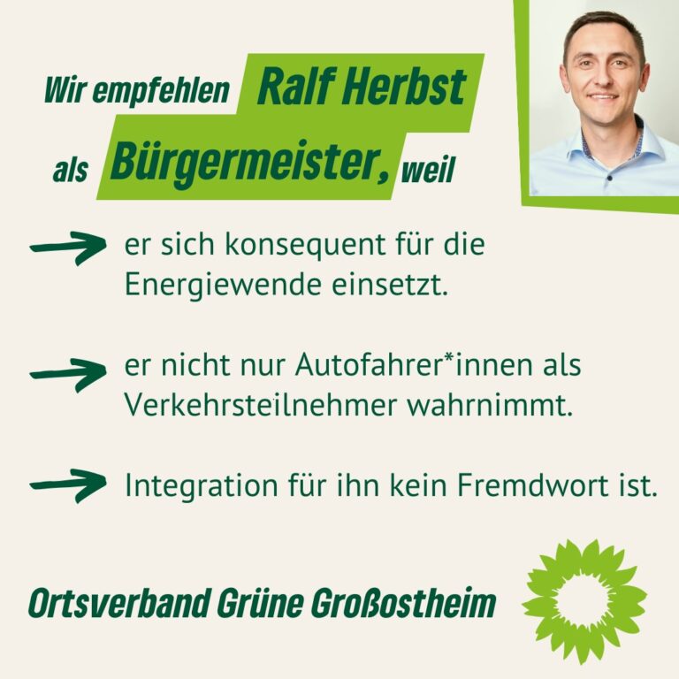 Bürgermeisterwahl in Großostheim