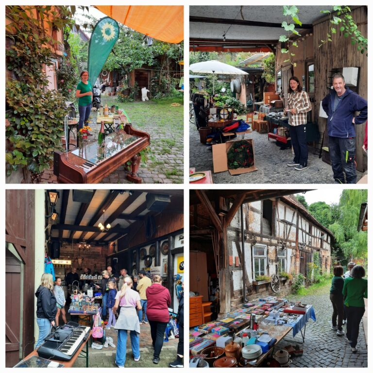 Hofflohmarkt in Pflaumheim und Wenigumstadt – auch ein Blick in die Vergangenheit